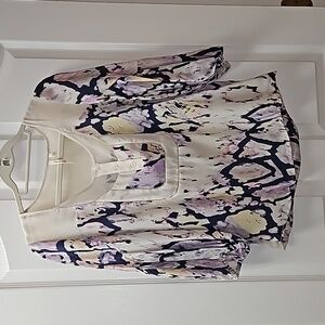 Petticoat Alley Silk Top Size M